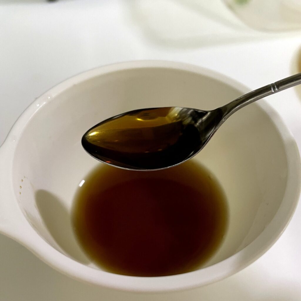 お湯で薄めたニンジョム